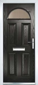 Composite Half Moon Fire Door